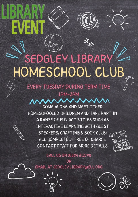 Sedgley Library - Homeschool Club